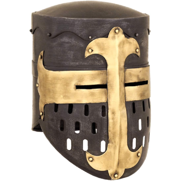 New Crusader Great Helmet Dark Knight Medieval Templar Helmet