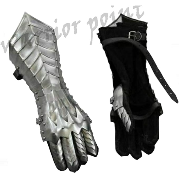warriorpoint Medieval Nazgul Fantasy Gauntlets SCA Armor Gauntlets Gloves Iron With Exp Shipping